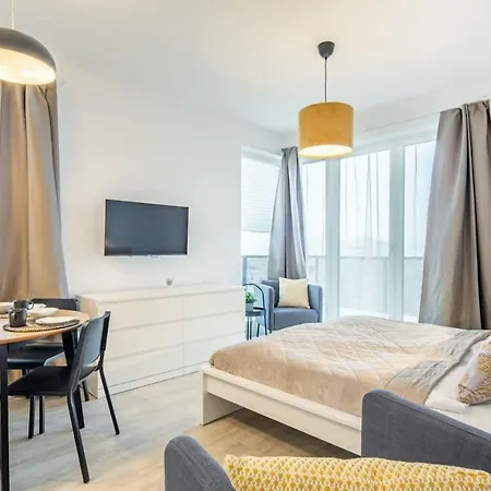 Modern 2-room Flat With Terrace 公寓