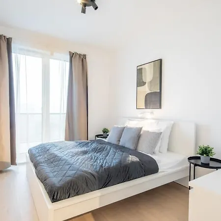 Modern 2-room Flat With Terrace Lägenhet Budapest